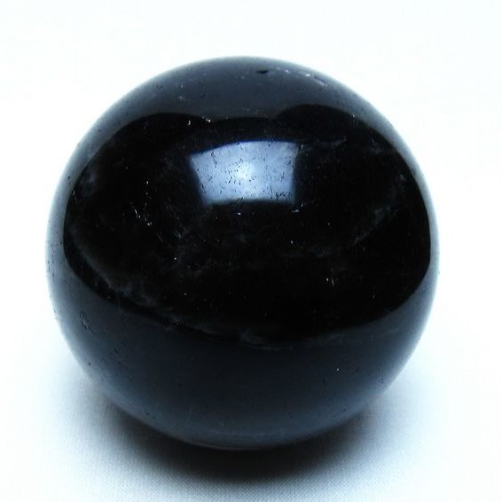モリオン 黒水晶 丸玉 68mm 一点物 151-9489