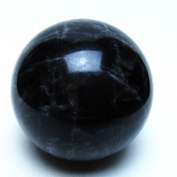 モリオン 黒水晶 丸玉 68mm 一点物 151-9490