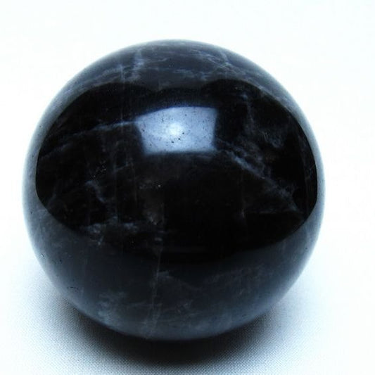 モリオン 黒水晶 丸玉 68mm 一点物 151-9490
