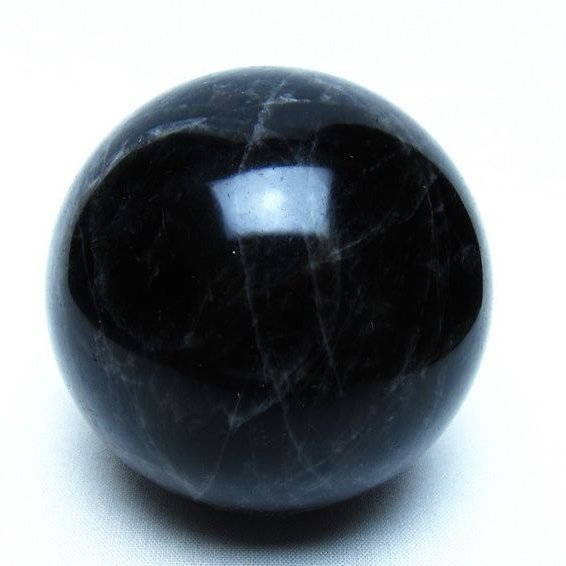 モリオン 黒水晶 丸玉 68mm 一点物 151-9493