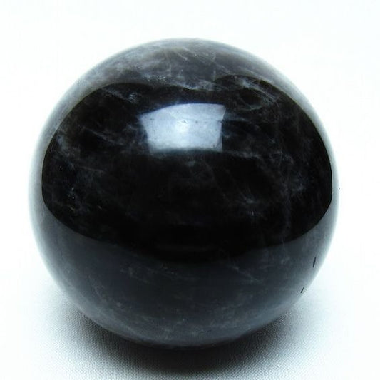 モリオン 黒水晶 丸玉 67mm 一点物 151-9496