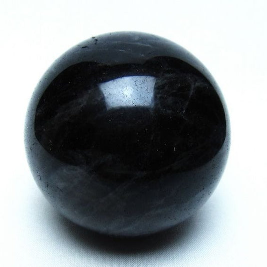 モリオン 黒水晶 丸玉 64mm 一点物 151-9504