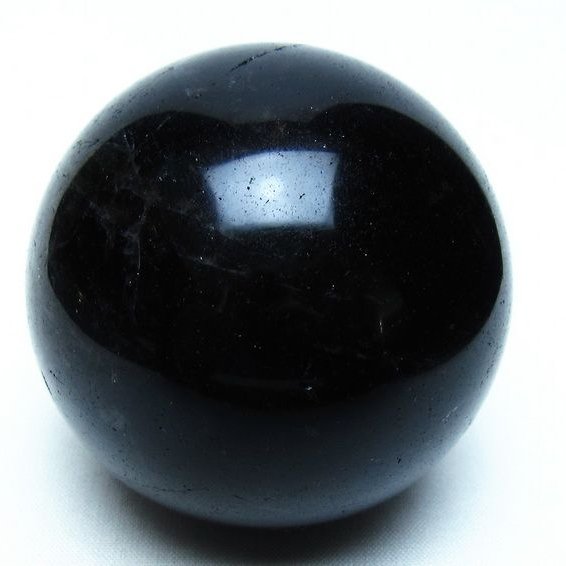 モリオン 黒水晶 丸玉 63mm 一点物 151-9506