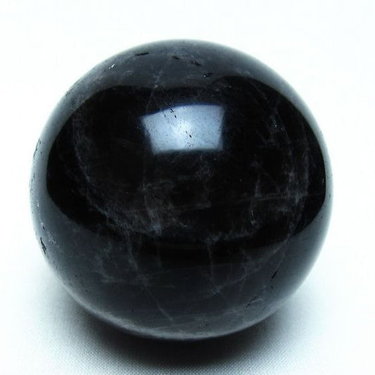 モリオン 黒水晶 丸玉 61mm 一点物 151-9511