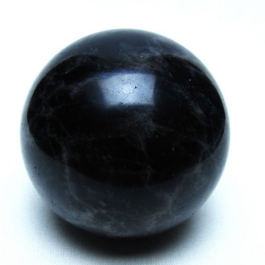 モリオン 黒水晶 丸玉 60mm 一点物 151-9517