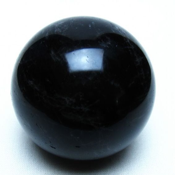 モリオン 黒水晶 丸玉 57mm 一点物 151-9533