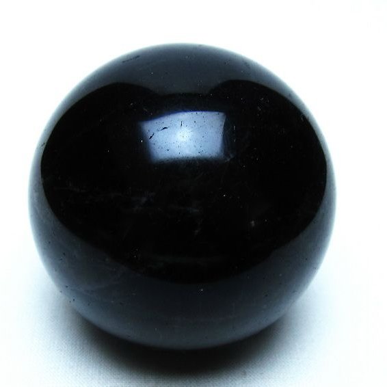 モリオン 黒水晶 丸玉 57mm 一点物 151-9536