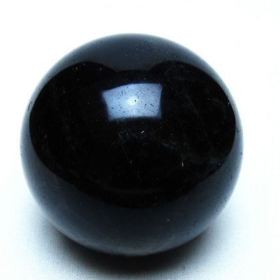 モリオン 黒水晶 丸玉 56mm 一点物 151-9537