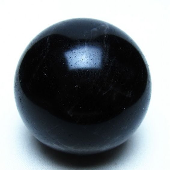 モリオン 黒水晶 丸玉 58mm 一点物 151-9538