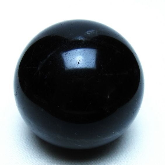 モリオン 黒水晶 丸玉 61mm 一点物 151-9548