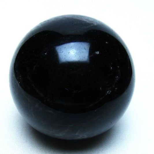 モリオン 黒水晶 丸玉 65mm 一点物 151-9557