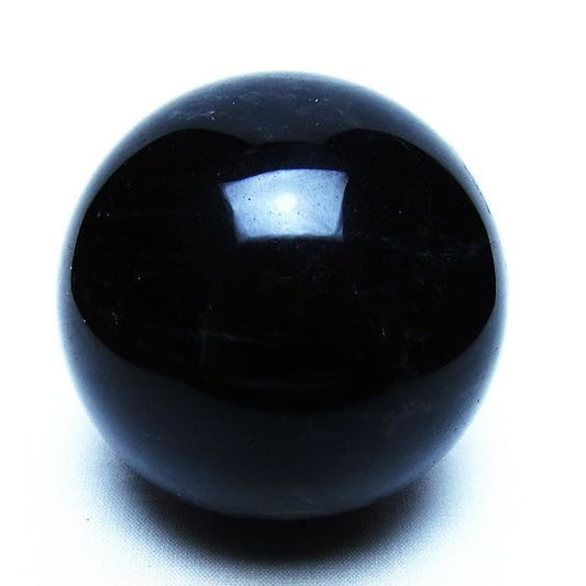 モリオン 黒水晶 丸玉 69mm 一点物 151-9569