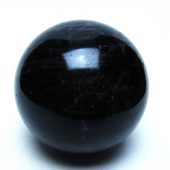 モリオン 黒水晶 丸玉 67mm 一点物 151-9570
