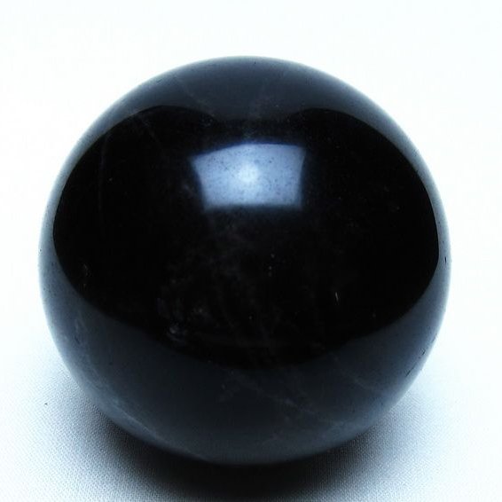 モリオン 黒水晶 丸玉 63mm 一点物 151-9573