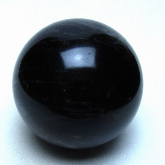 モリオン 黒水晶 丸玉 62mm 一点物 151-9577