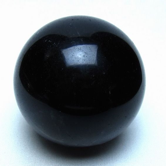 モリオン 黒水晶 丸玉 62mm 一点物 151-9578