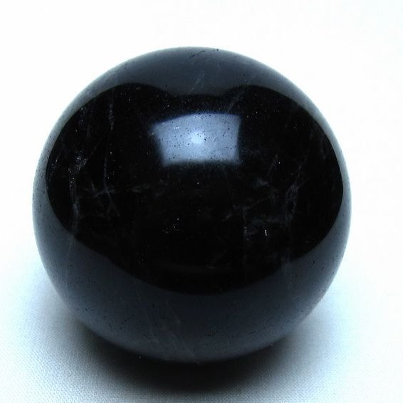 モリオン 黒水晶 丸玉 61mm 一点物 151-9579