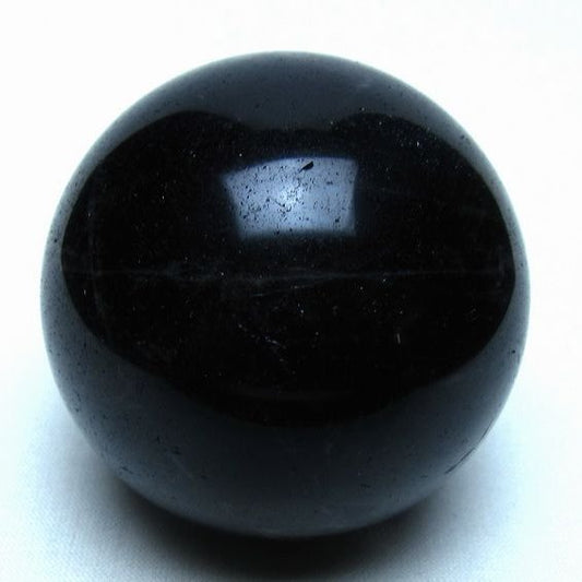 モリオン 黒水晶 丸玉 59mm 一点物 151-9590