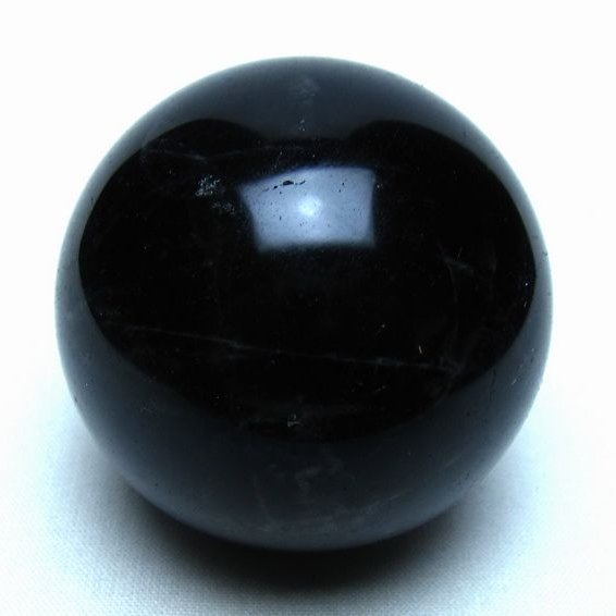 モリオン 黒水晶 丸玉 54mm 一点物 151-9593