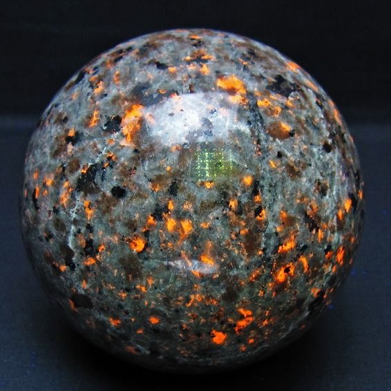 1.4Kg ユーパーライト 丸玉 105mm 一点物 151-9600