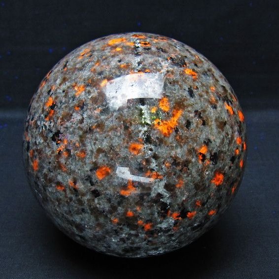1.5Kg ユーパーライト 丸玉 105mm 一点物 151-9607