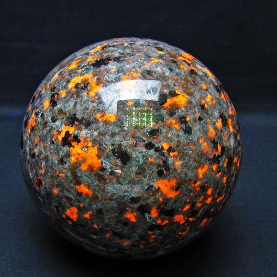 1.4Kg ユーパーライト 丸玉 105mm 一点物 151-9612