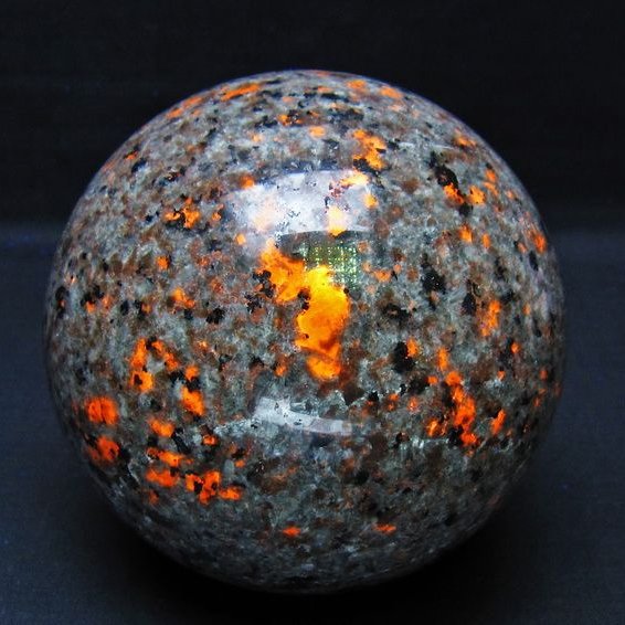 1.5Kg ユーパーライト 丸玉 105mm 一点物 151-9617