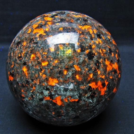 1.4Kg ユーパーライト 丸玉 100mm 一点物 151-9631