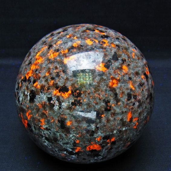 1.3Kg ユーパーライト 丸玉 100mm 一点物 151-9633