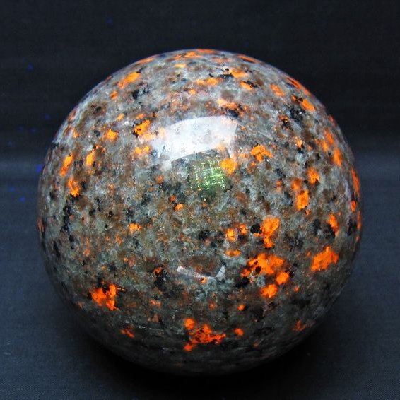 1.3Kg ユーパーライト 丸玉 98mm 一点物 151-9640