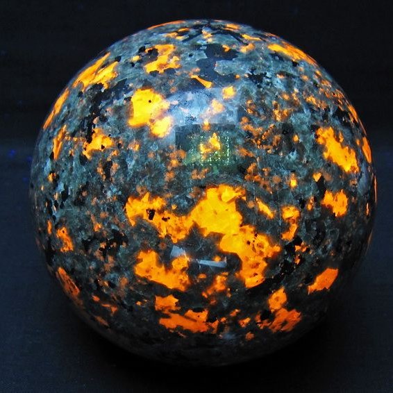 1.5Kg ユーパーライト 丸玉 105mm 一点物 151-9664