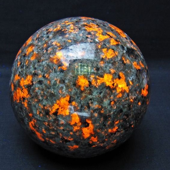 1.5Kg ユーパーライト 丸玉 105mm 一点物 151-9666
