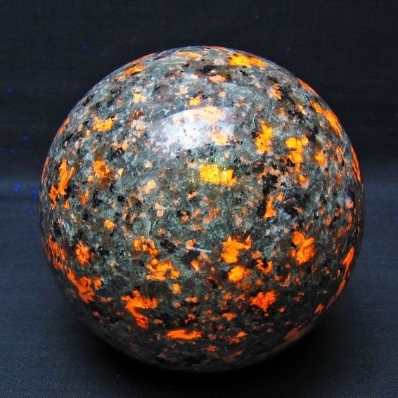 1.5Kg ユーパーライト 丸玉 108mm 一点物 151-9676