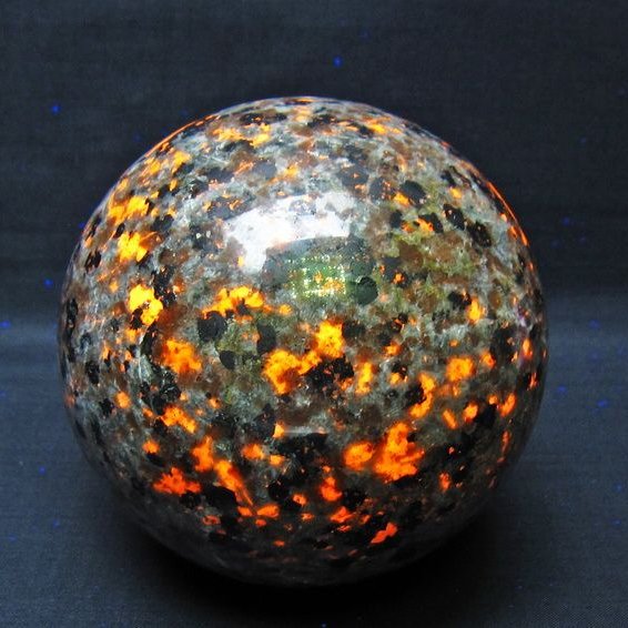 1.5Kg ユーパーライト 丸玉 110mm 一点物 151-9677