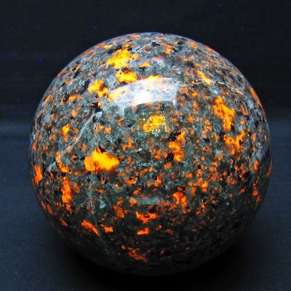 1.5Kg ユーパーライト 丸玉 110mm 一点物 151-9683
