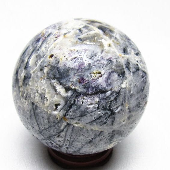 スファレライト 丸玉 64mm フローライト共生 一点物 151-9735