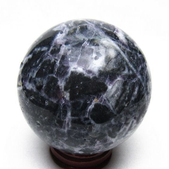 スファレライト 丸玉 66mm フローライト共生 一点物 151-9745