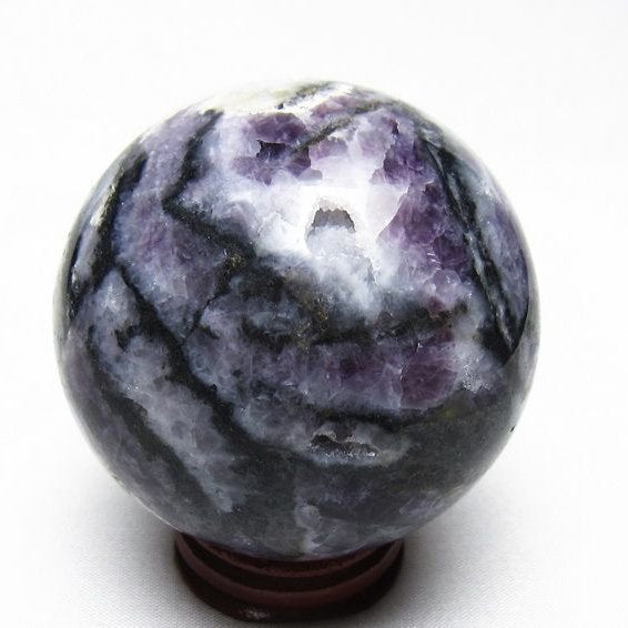 スファレライト 丸玉 64mm フローライト共生 一点物 151-9760