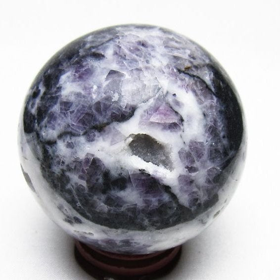 スファレライト 丸玉 64mm フローライト共生 一点物 151-9789
