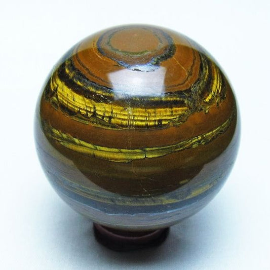 アイアンタイガーアイ 丸玉 57mm 一点物 151-9798
