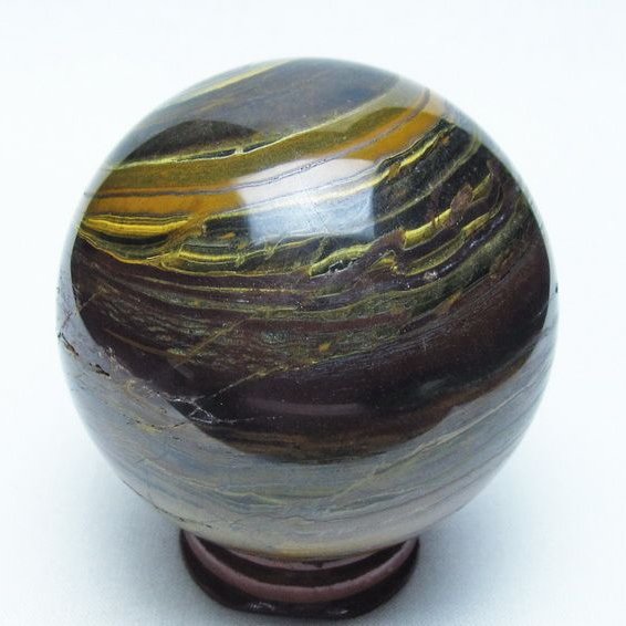 アイアンタイガーアイ 丸玉 63mm 一点物 151-9802