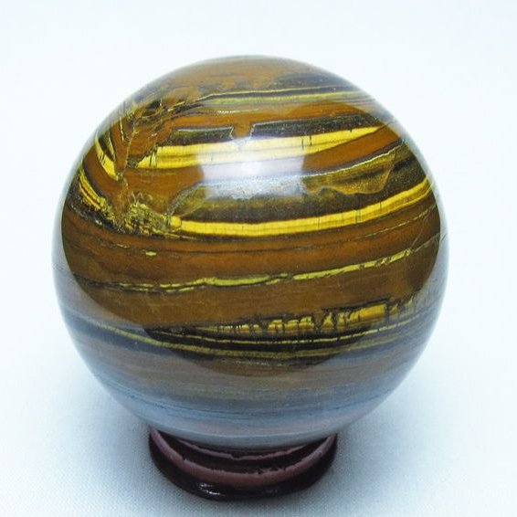 アイアンタイガーアイ 丸玉 63mm 一点物 151-9803