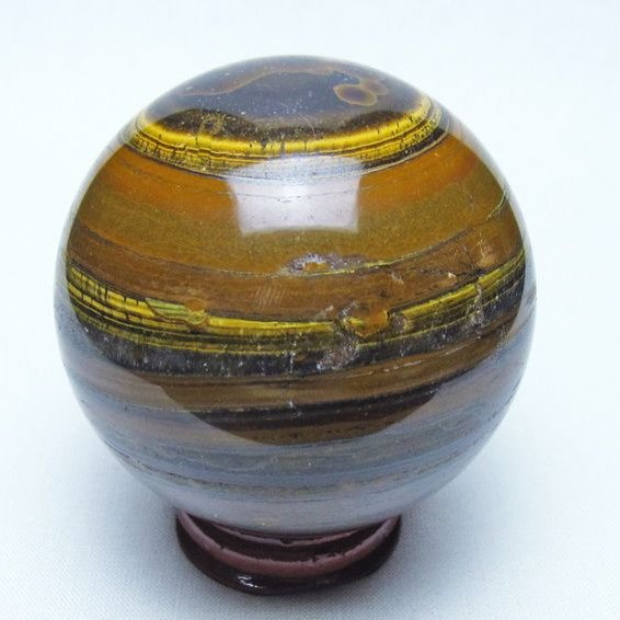 アイアンタイガーアイ 丸玉 64mm 一点物 151-9804