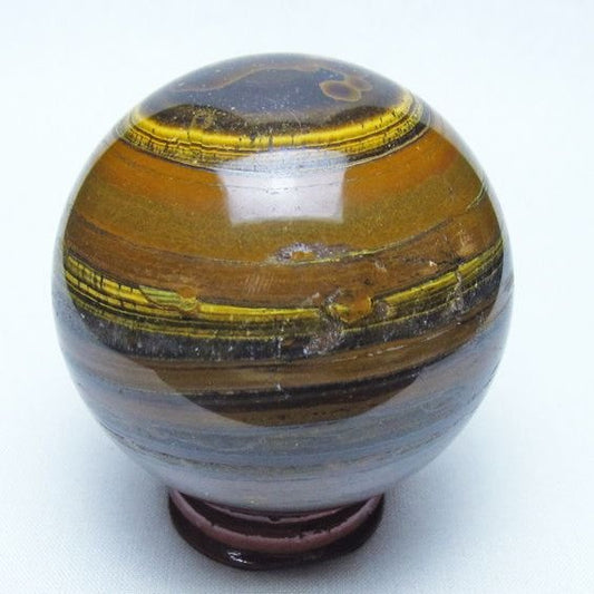 アイアンタイガーアイ 丸玉 64mm 一点物 151-9804