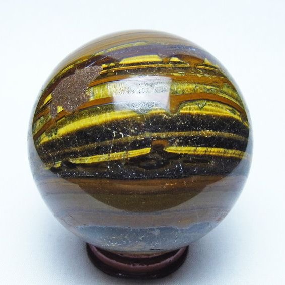 アイアンタイガーアイ 丸玉 67mm 一点物 151-9808