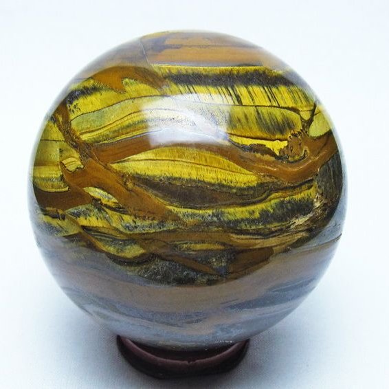 アイアンタイガーアイ 丸玉 74mm 一点物 151-9822