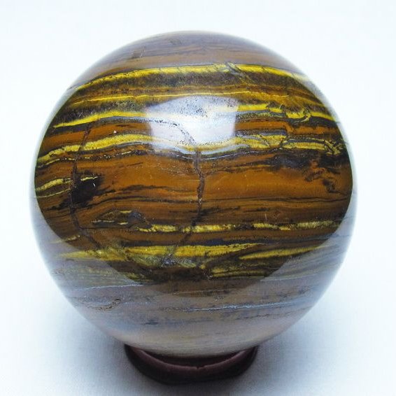 アイアンタイガーアイ 丸玉 74mm 一点物 151-9825