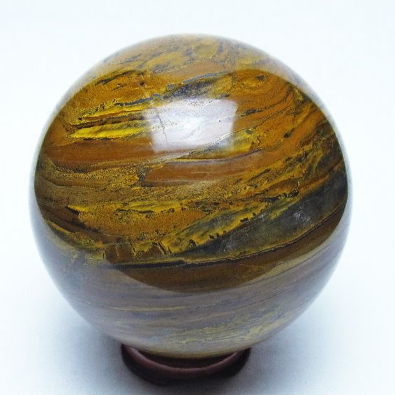アイアンタイガーアイ 丸玉 74mm 一点物 151-9827