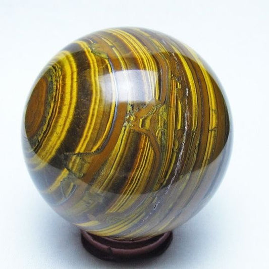 アイアンタイガーアイ 丸玉 68mm 一点物 151-9844
