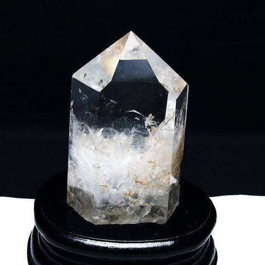 水晶 六角柱 台座付属 一点物  152-3067